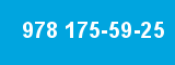978 175-59-25 978 175-59-25